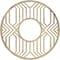 Ekena Millwork Empire Architectural Grde PVC Pierced Ceiling Medallion, Antiqued Pale Gold, 36"OD x 13 1/8"ID x 1"P CMPP36EPAPG - alternate 1